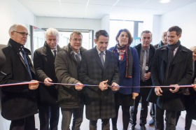 Thierry Mandon, secrétaire d’Etat à l’enseignement supérieur et la recherche a inauguré l’Institut Universitaire de la Mer Thierry Mandon, secrétaire d’Etat à l’enseignement supérieur et la recherche a inauguré l’Institut Universitaire de la Mer
